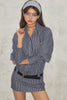 Righe blu