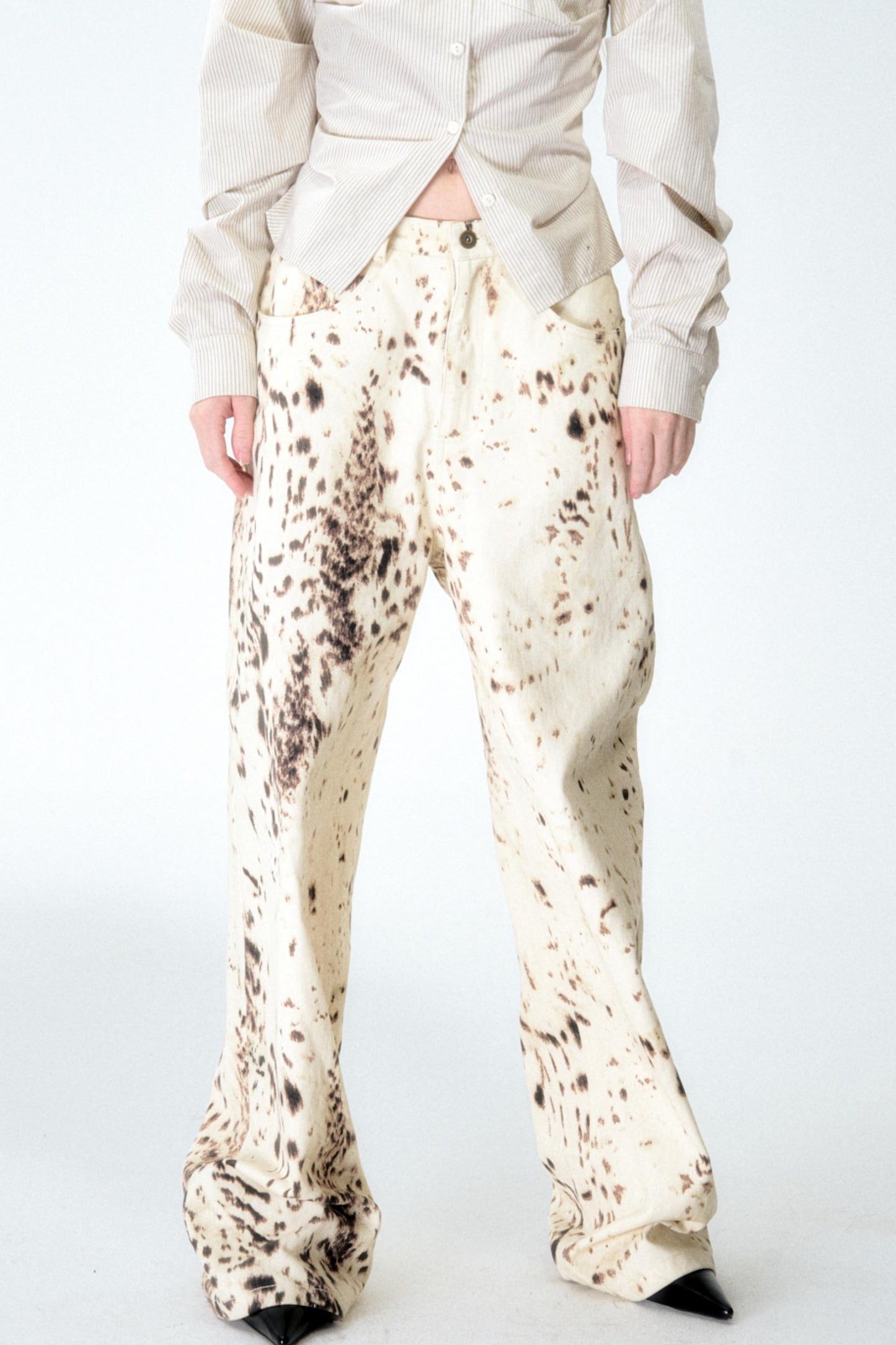 Wild Spice Wide-Leg Jeans