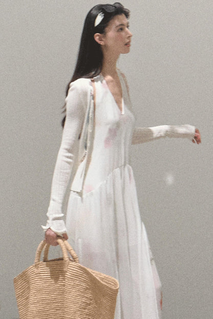 Serene Summers Halter Dress