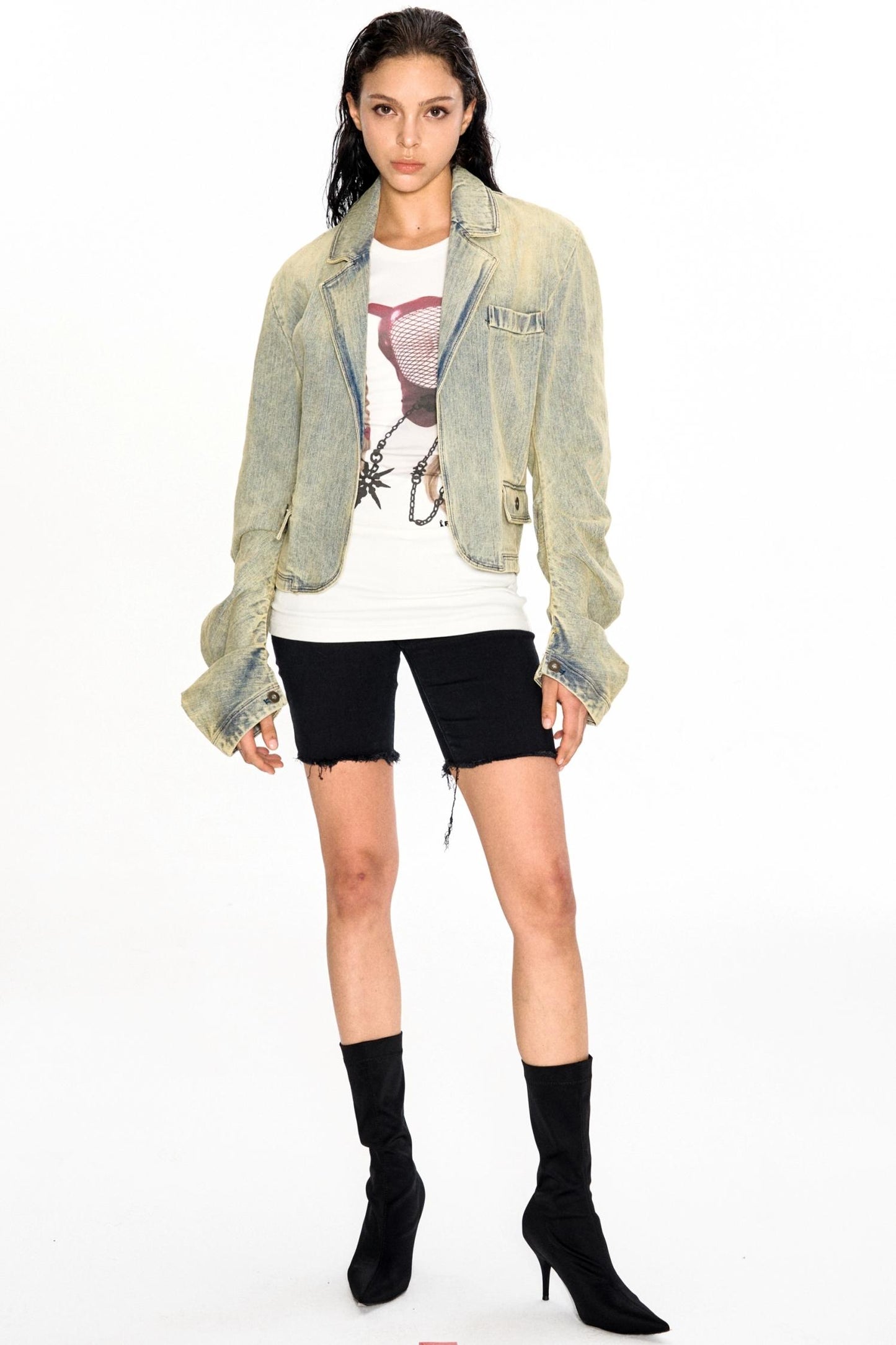 Vintage Denim Blazer