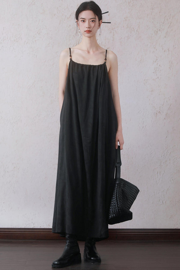 Chinese Beaded Halter Dress