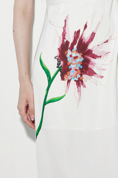 Backless Halter Dress