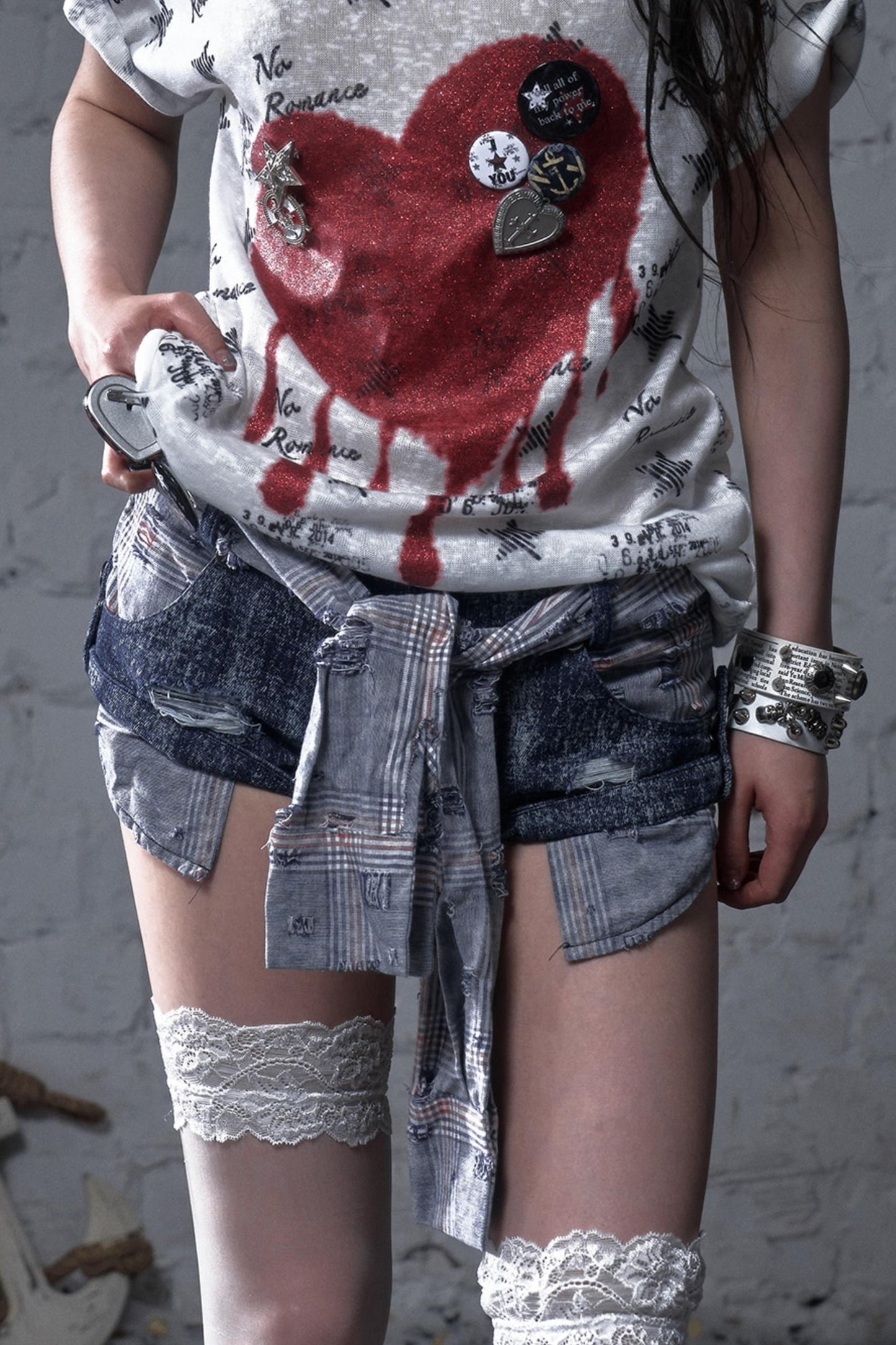 Slim Fit Street Punk Pants