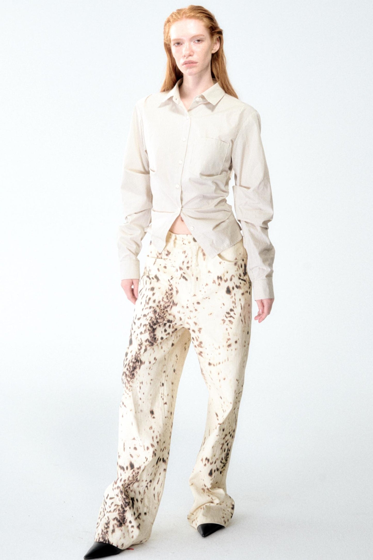 Wild Spice Wide-Leg Jeans