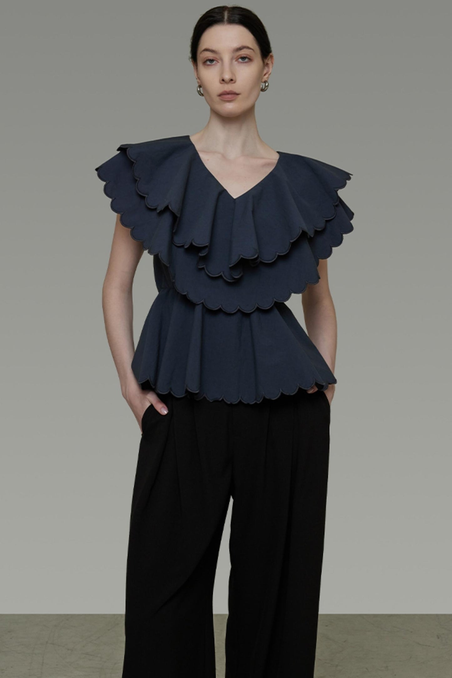 Summer Ruffle Blouse