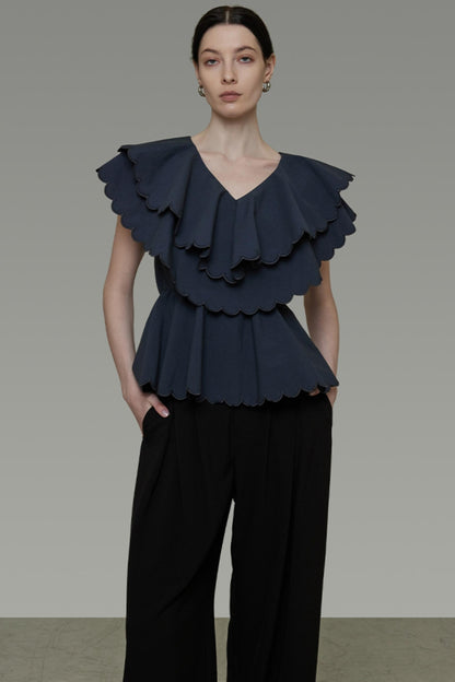 Summer Ruffle Blouse