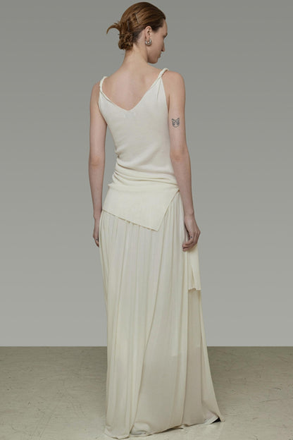 Flowing Pleated Skirt