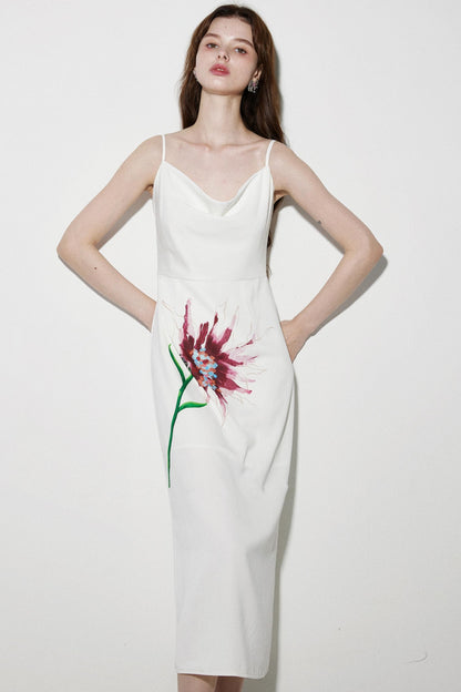 Backless Halter Dress