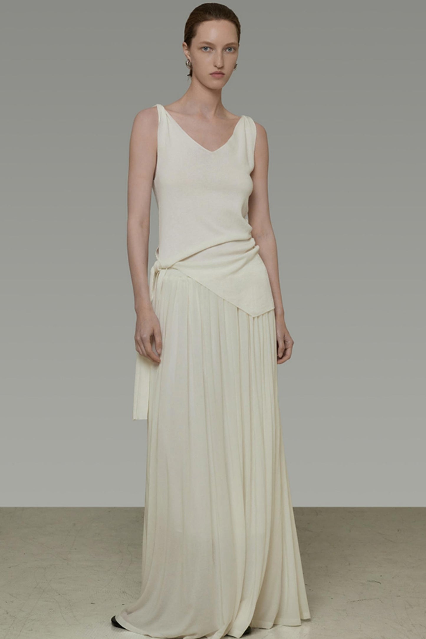 Flowing Pleated Skirt