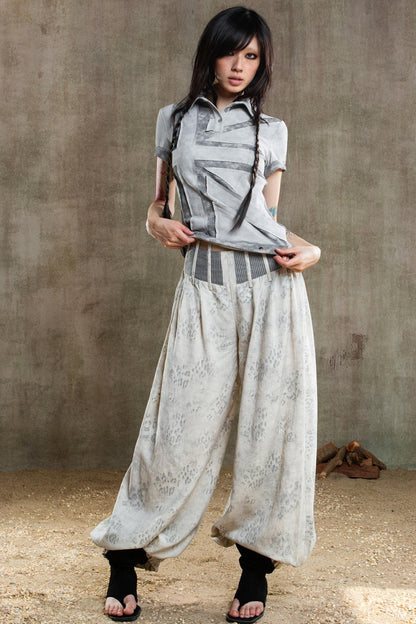 Retro Fishbone Pants