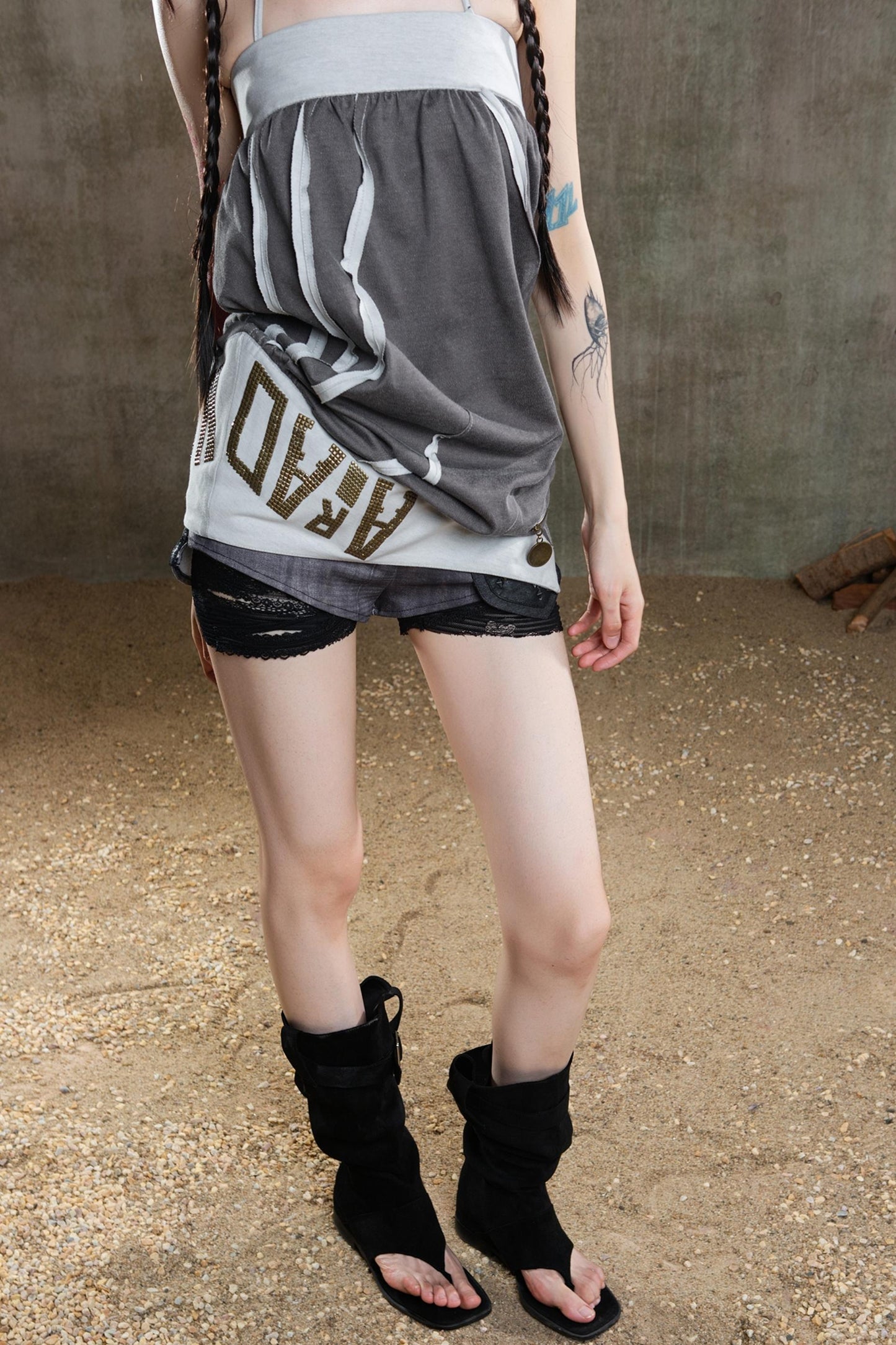 Multi-Way Rhinestone Skirt