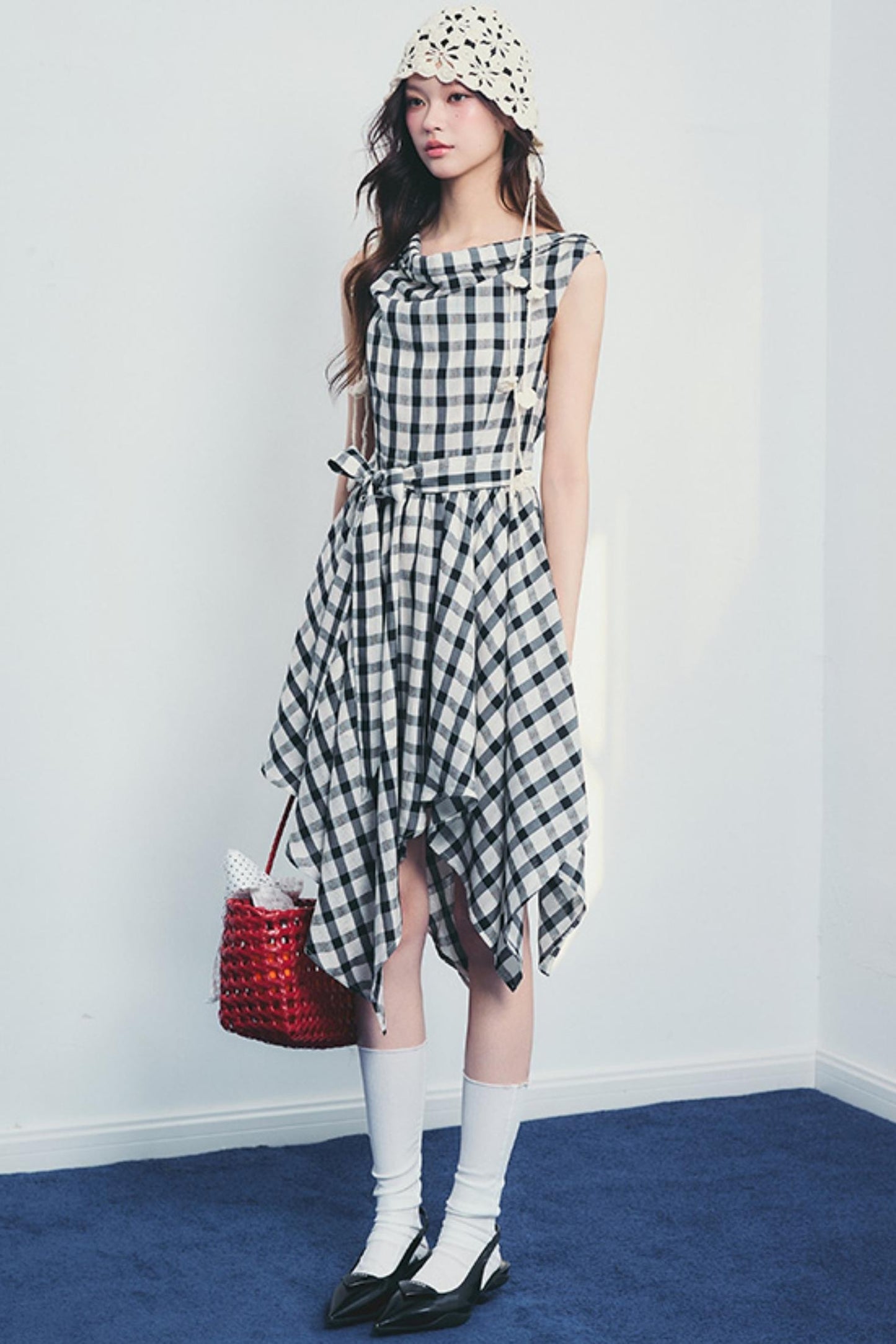 Forest End Plaid Swing Dress