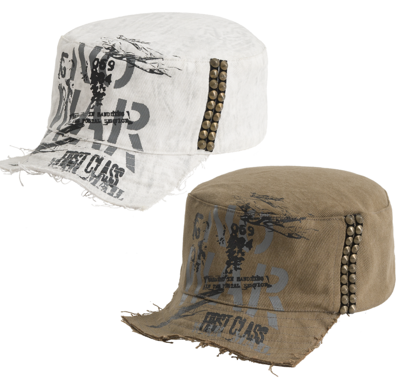 NOWAR Multi-Strap Brim Hat