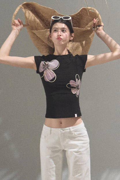 Chic Cow Print Jeans