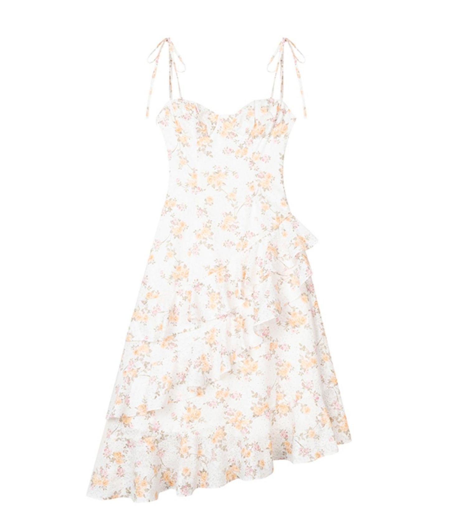 Yellow Rose Cami Dress