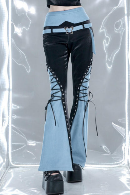 Sweet Cool Strap Flare Pants