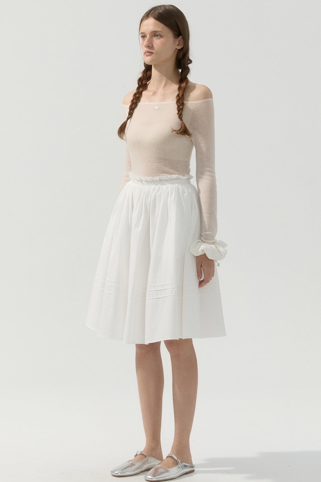 Oxygen Soft Knit Wrap Top