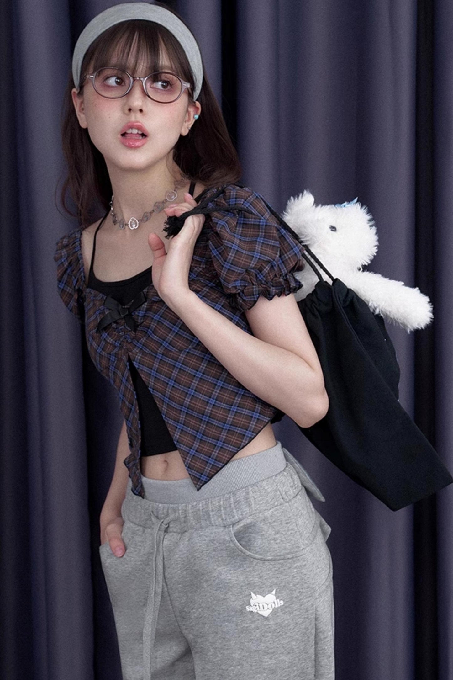 Retro Bow Sweatpants