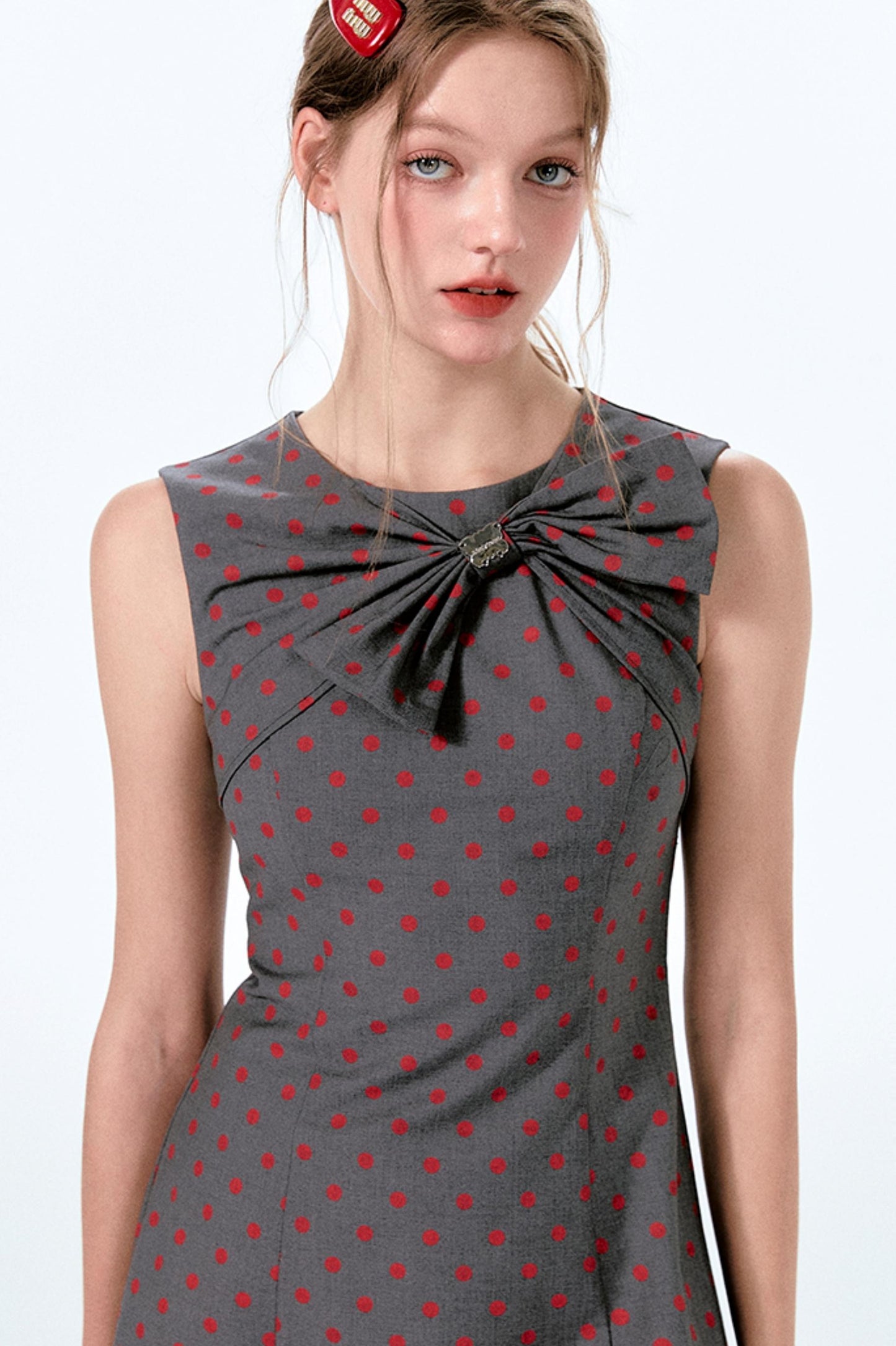 Polka Dot Bow Dress