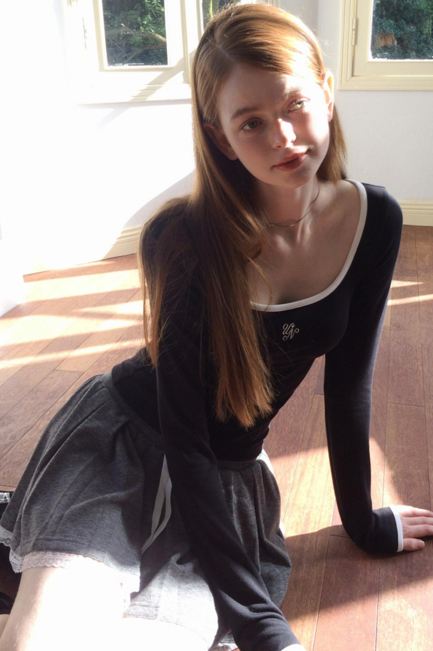 Lace Hooded Cardigan Set-Up