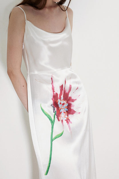 Backless Halter Dress