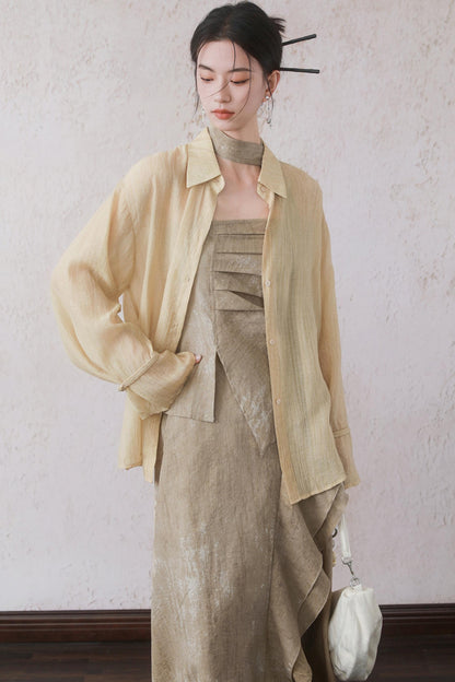 Morning Ruffled Sun Shirt