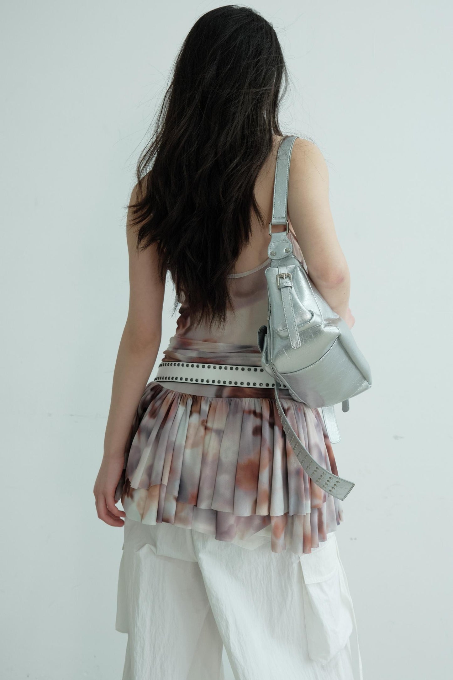 Elegant Peplum Halter Top