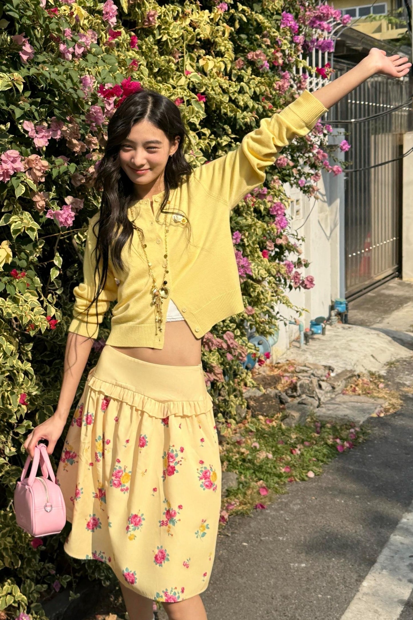 Striped V-Neck Vacation T-Shirt