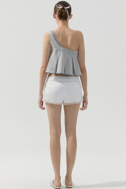 Asymmetric One-Shoulder Top