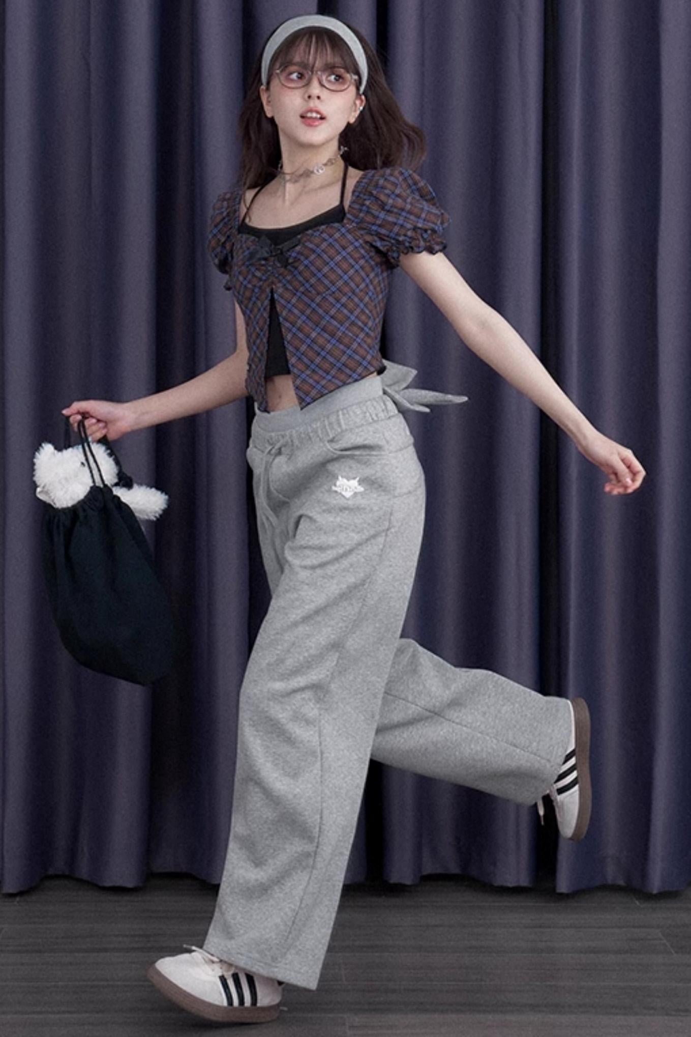Retro Bow Sweatpants