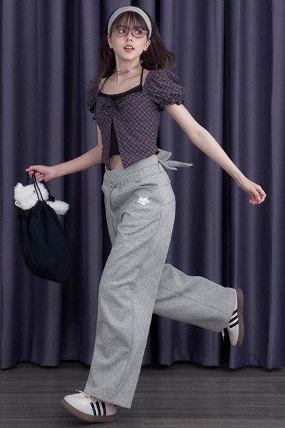 Retro Bow Sweatpants