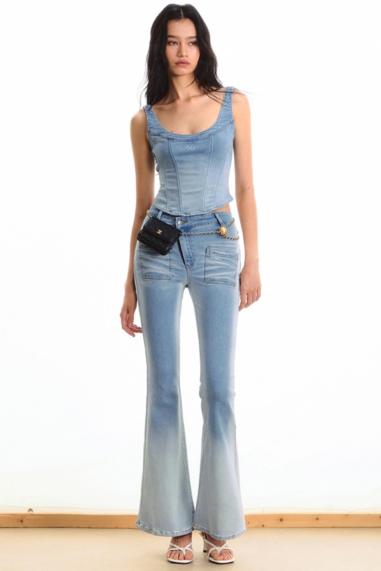 Gradient Flex Skinny Jeans