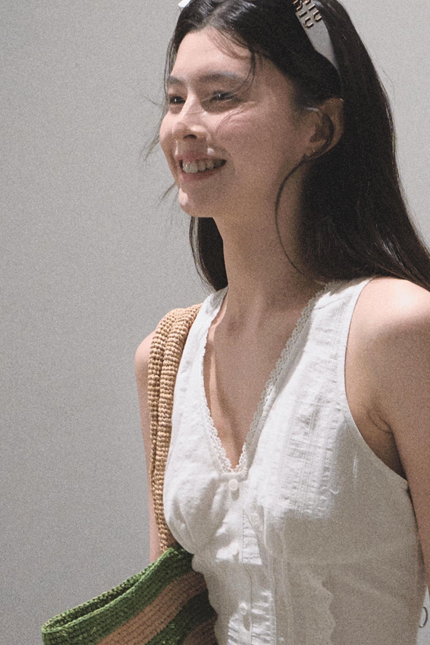 Ruffled V-Neck Camisole