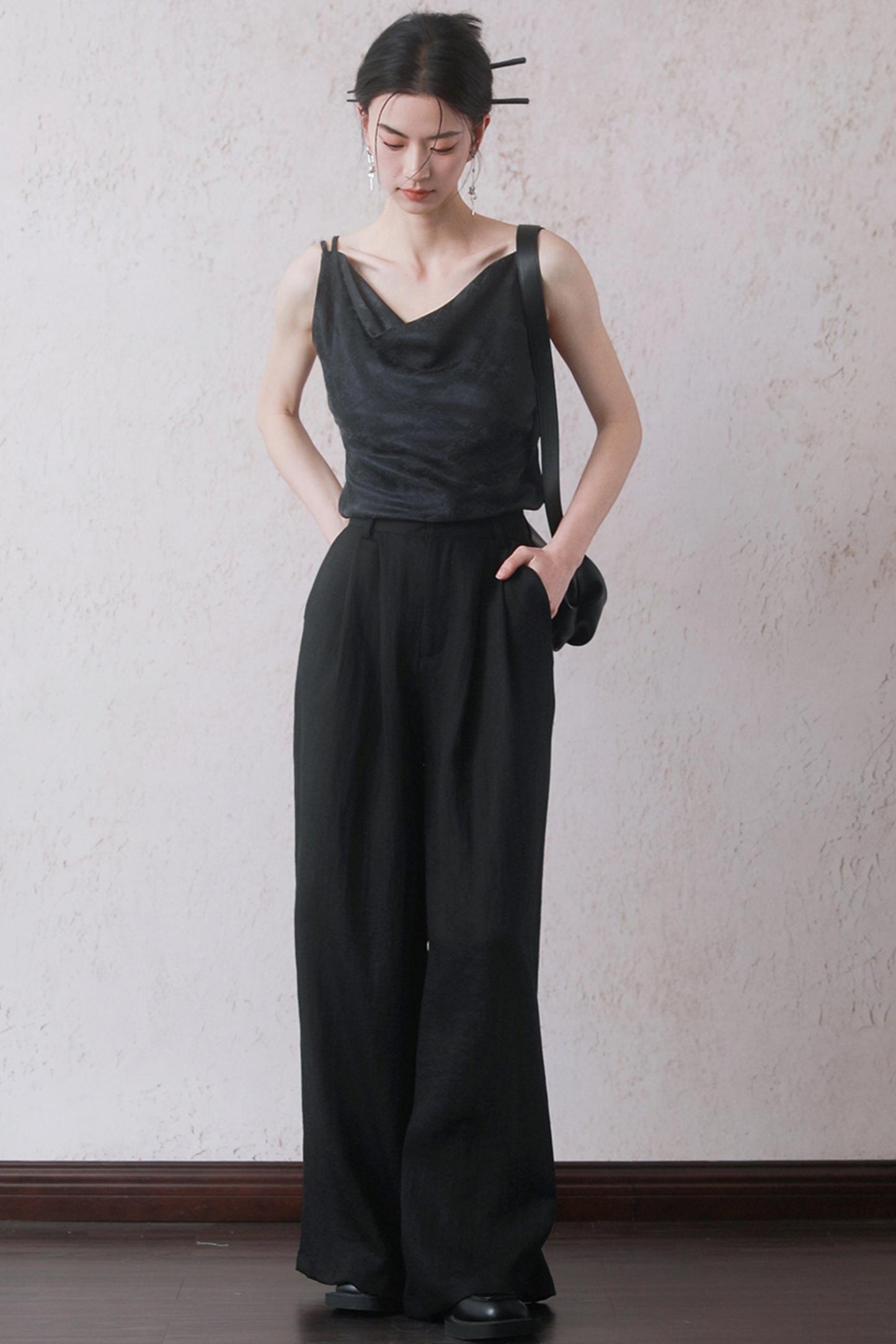 Modern Han-Inspired Suspender Skirt Set-Up