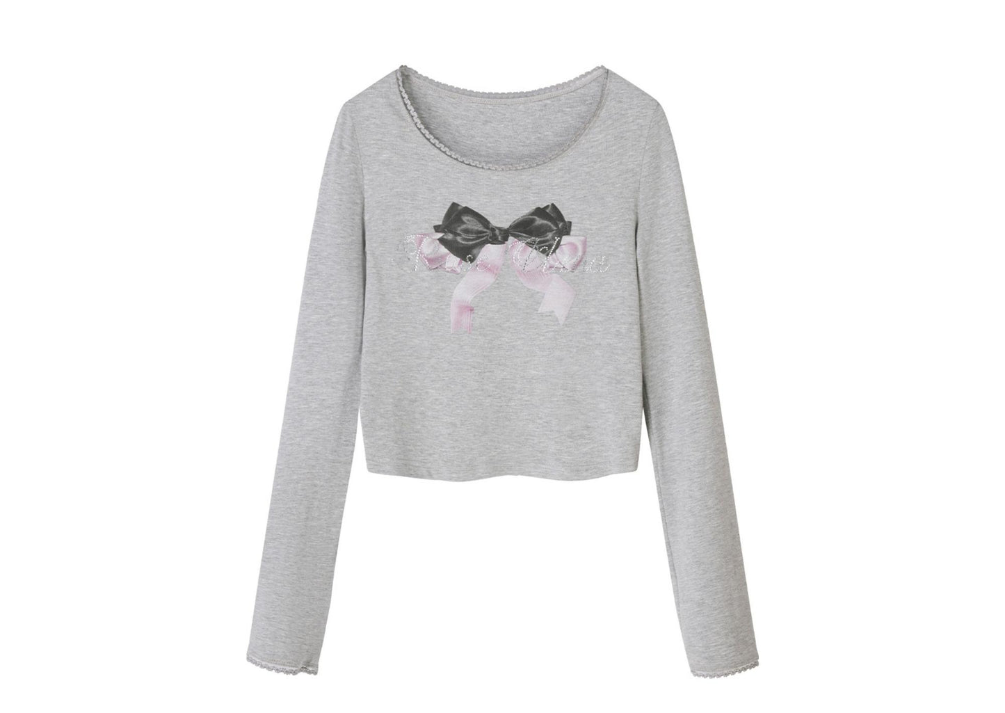 Retro Bow Bling Tee