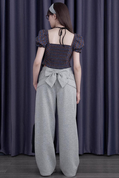 Retro Bow Sweatpants