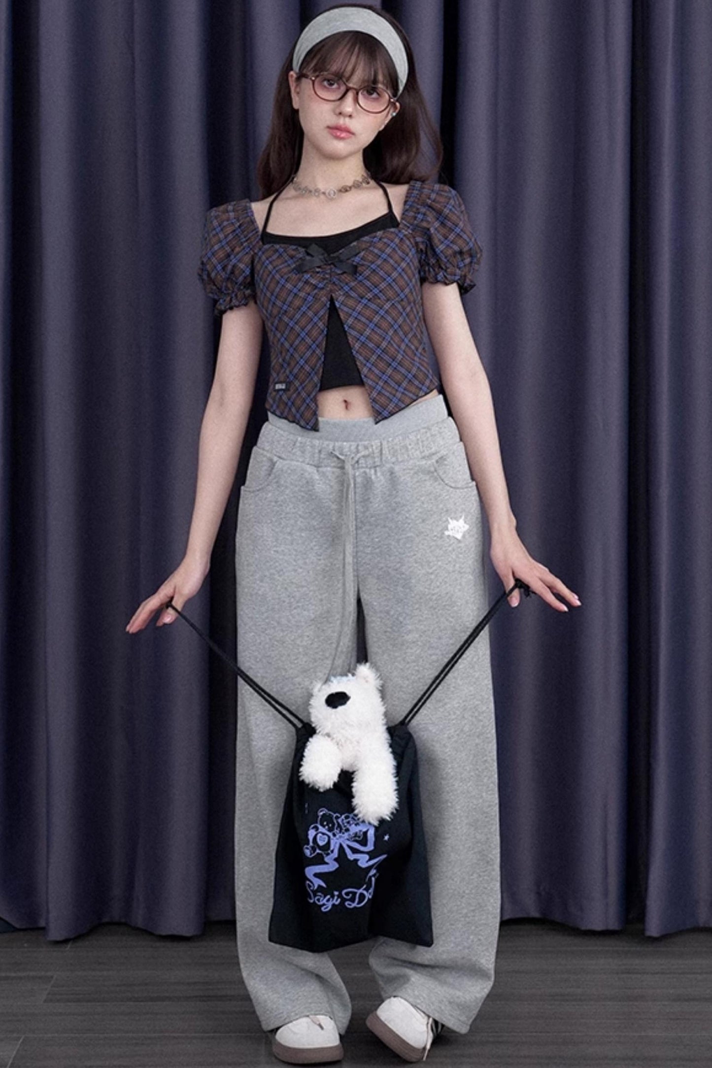 Retro Bow Sweatpants