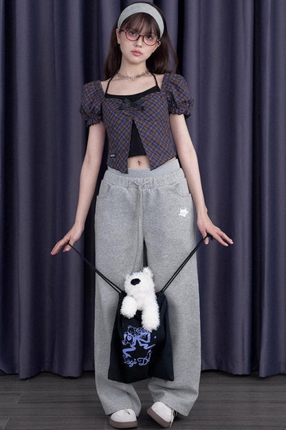 Retro Bow Sweatpants