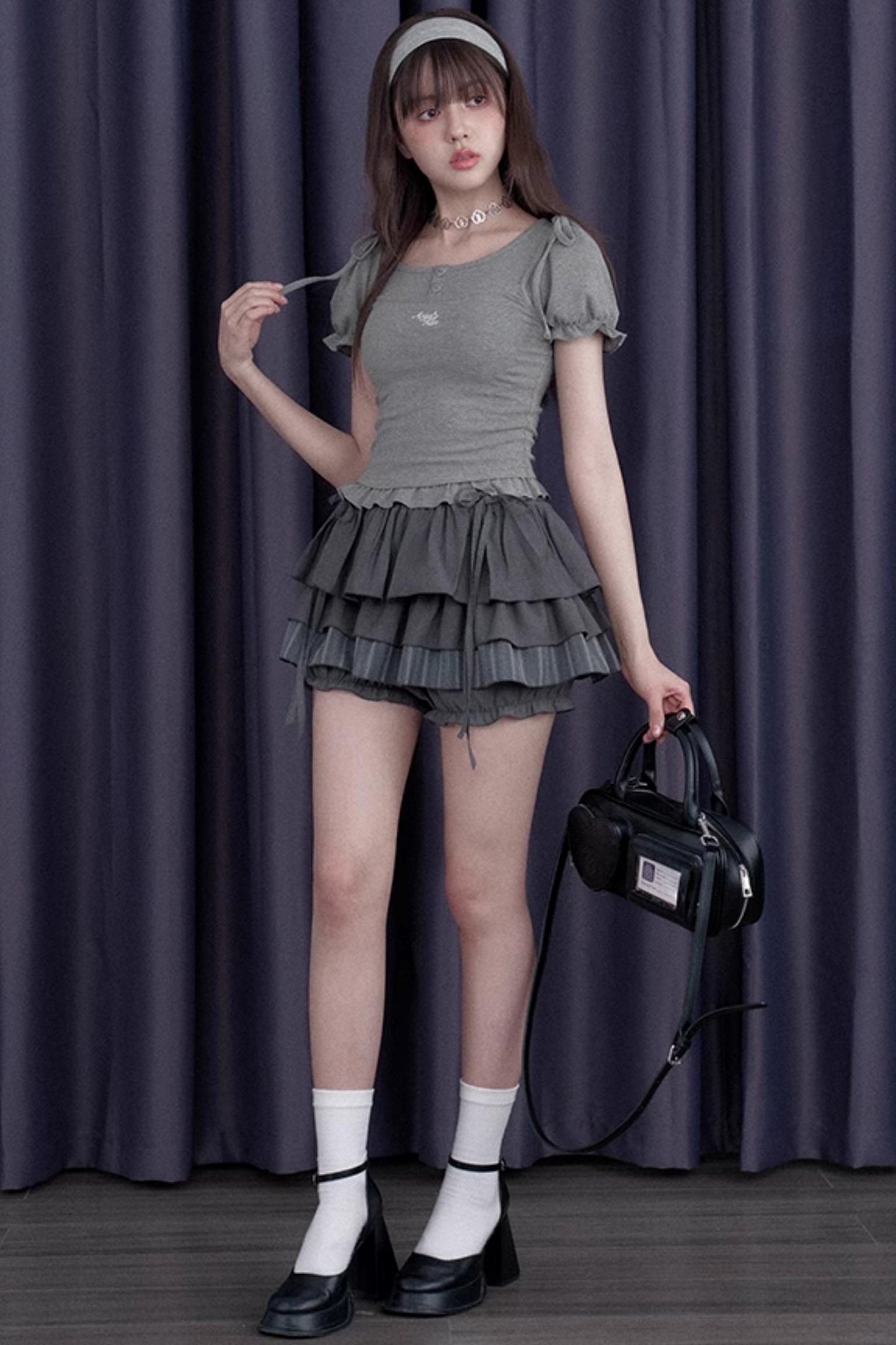 Sweet Lust Bubble Sleeve Top