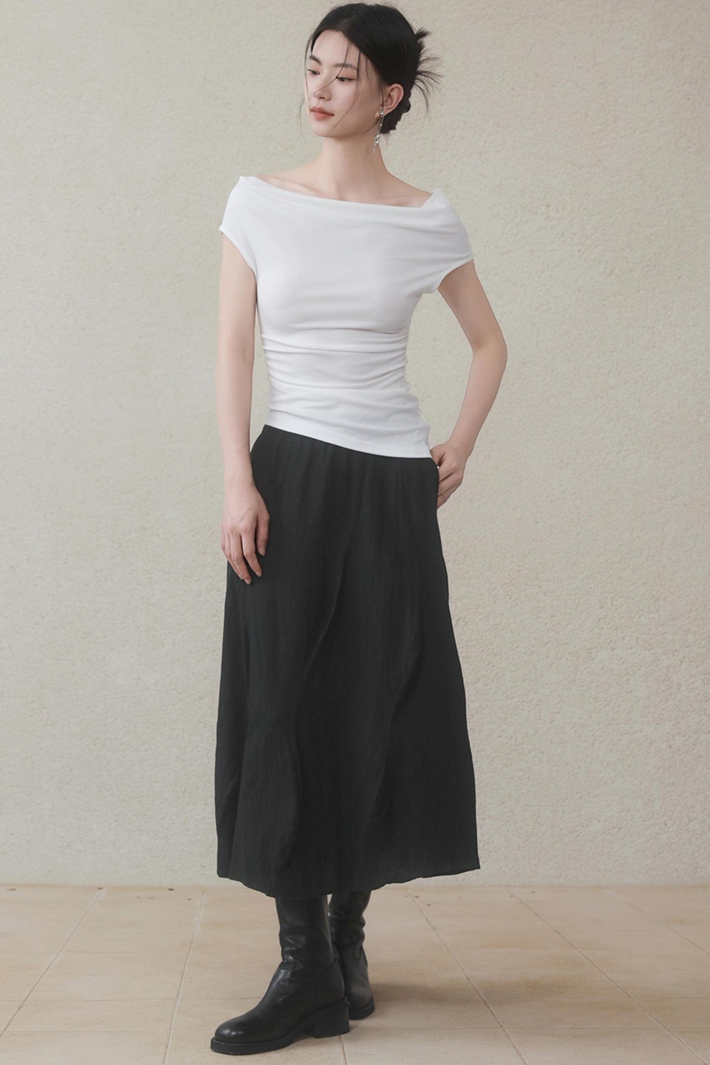 Summer White Flutter T-Shirt