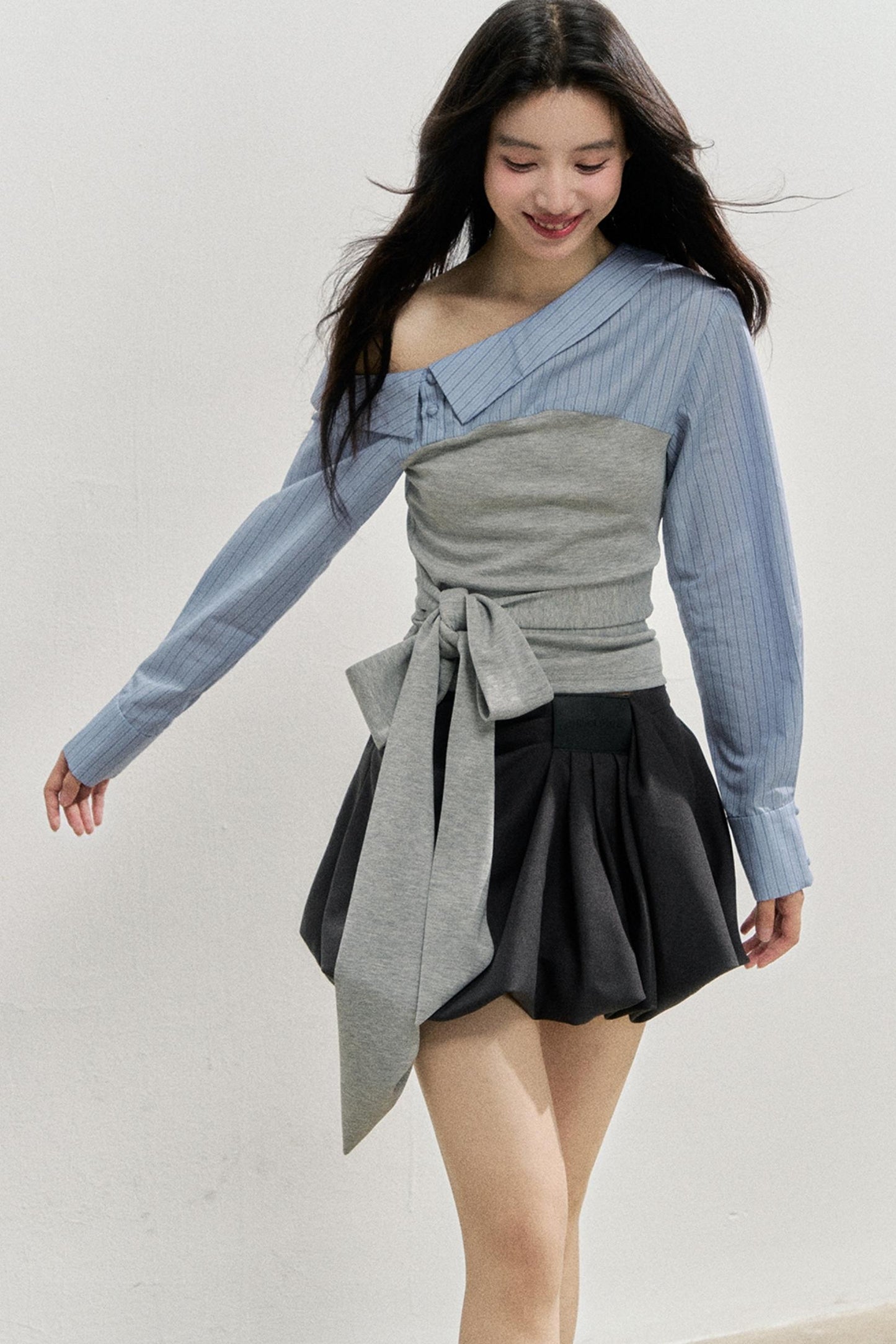 Elegant High Waist Skirt