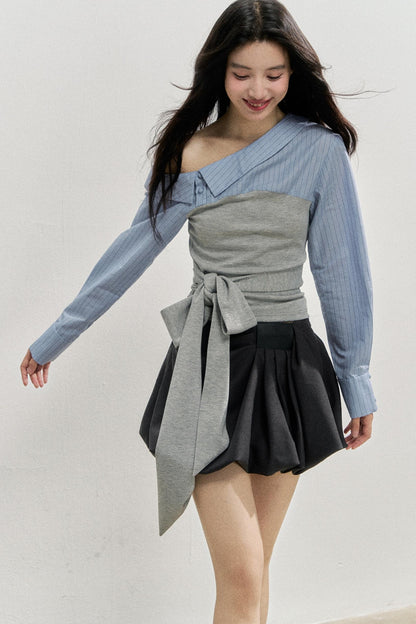 Elegant High Waist Skirt