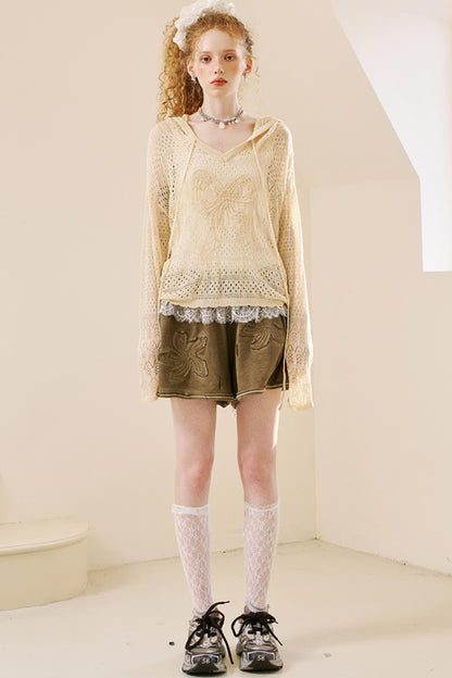 Relaxed Floral Sweatpants