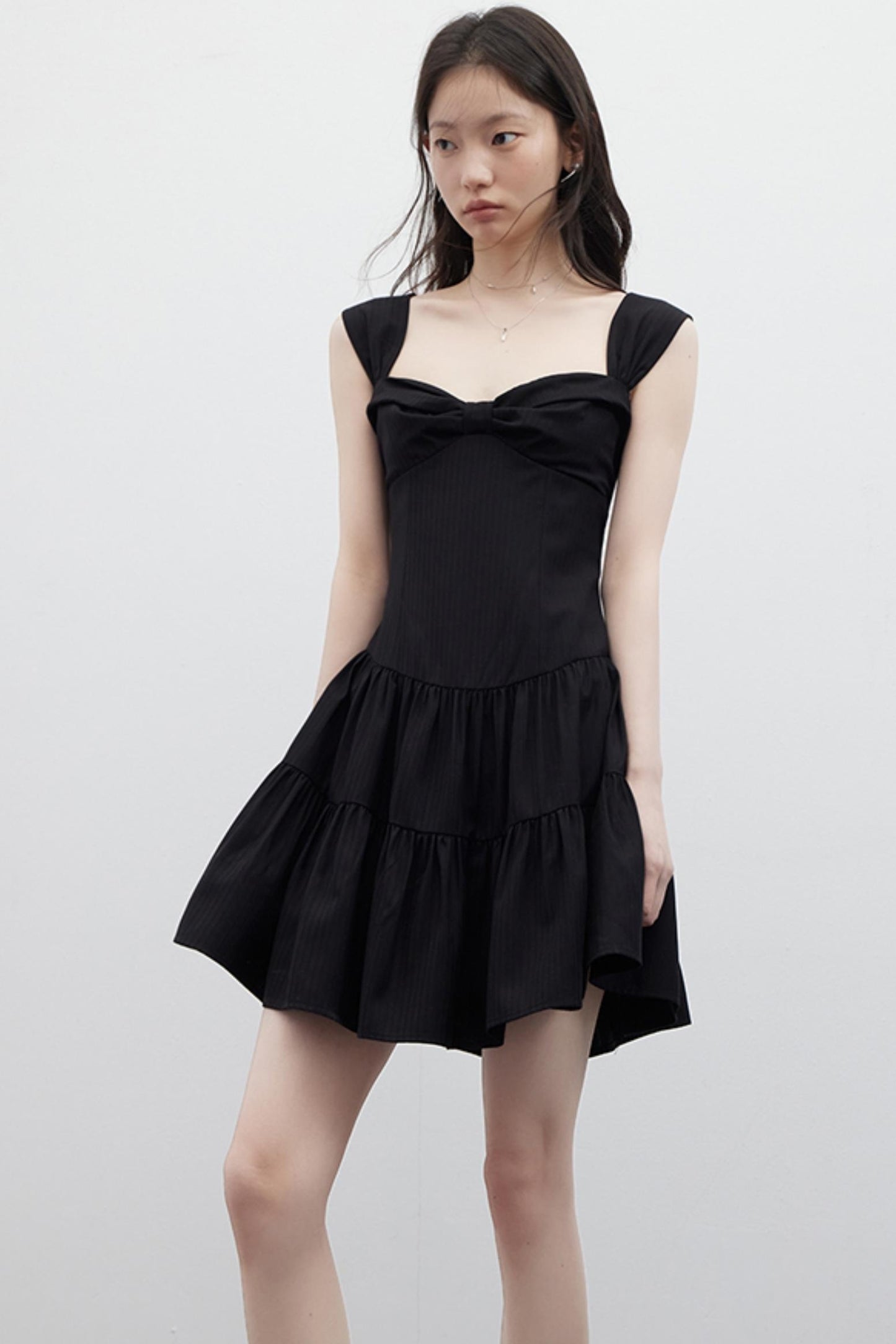 Retro Ballroom Bow Dress