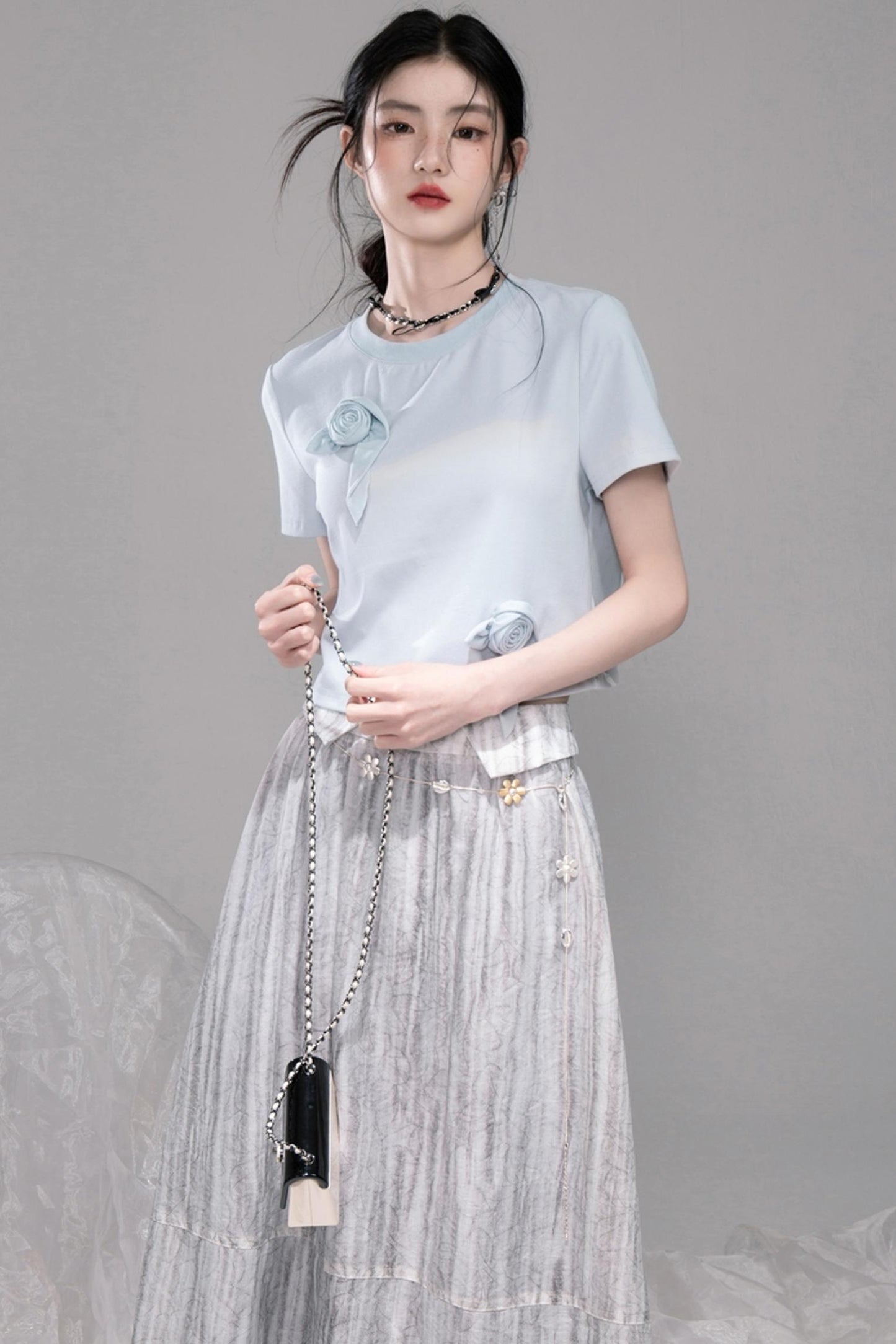 Sophisticated Three-Dimensional T-Shirt