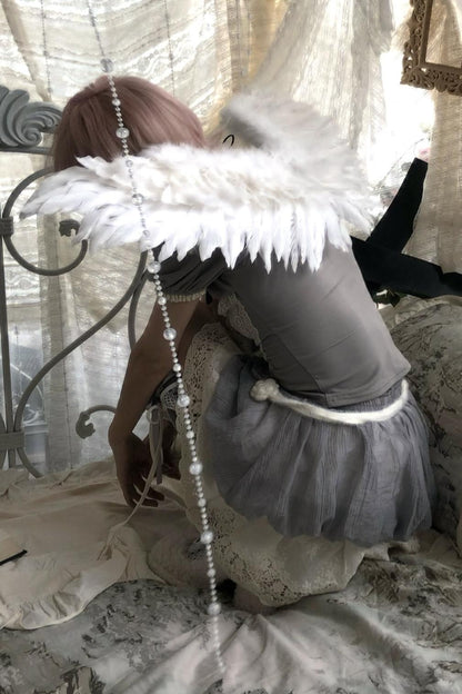 Flower Lantern Cake Skirt Set-Up