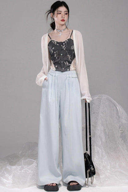 Cool Oxygen Bat-Sleeve Cardigan