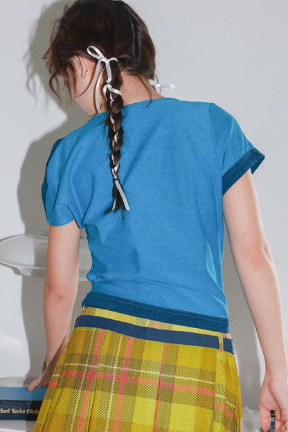 Blue Mouse Kink Design T-Shirt