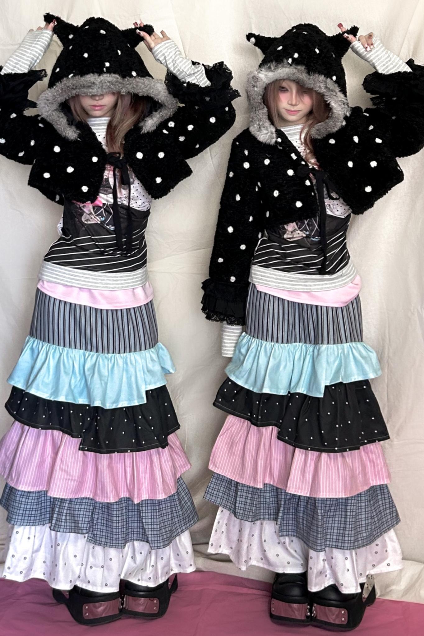 Angel Cream Cake Skirt