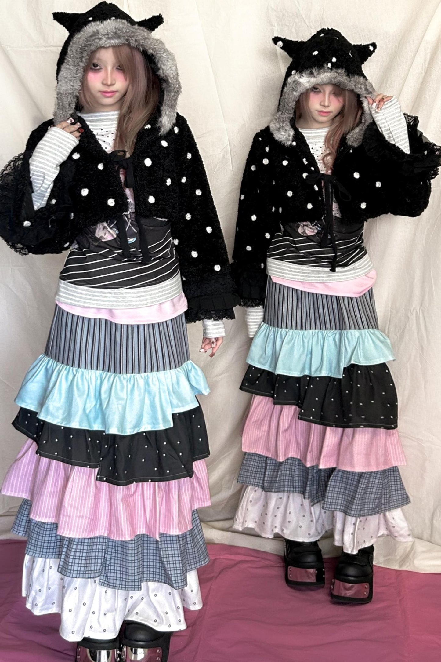 Angel Cream Cake Skirt